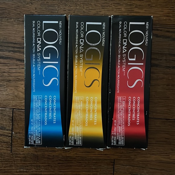 Logics Concentrates- Primary Red, Blue, Yellow Three Tubes - Picture 2 of 2